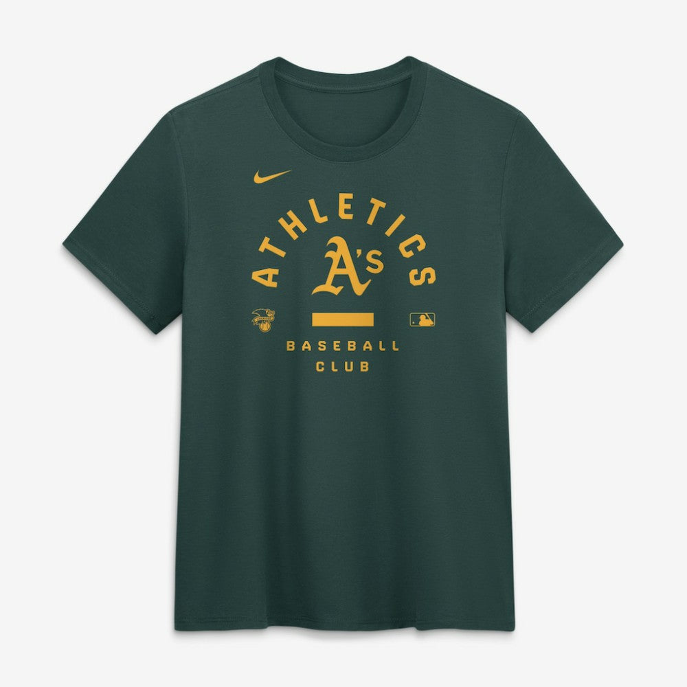 Athletics Women's Authentic Collection Early Work Tri-Blend Dri-FIT T-Shirt Green