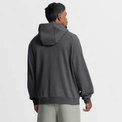 Kansas City Royals Authentic Collection Player Raglan Dri-FIT Full-Zip Hoodie Anthracite