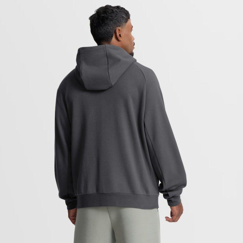 Washington Nationals Authentic Collection Player Raglan Dri-FIT Full-Zip Hoodie Anthracite