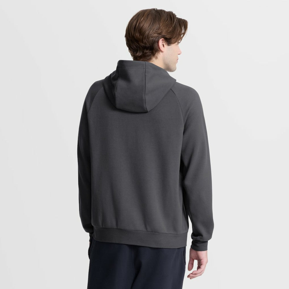 New York Yankees Authentic Collection Player Raglan Dri-FIT Full-Zip Hoodie Anthracite