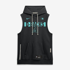 Arizona Diamondbacks Authentic Collection Standard Issue Dri-FIT Sleeveless Hoodie Black
