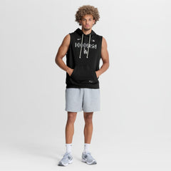 Los Angeles Dodgers Authentic Collection Standard Issue Dri-FIT Sleeveless Hoodie Black