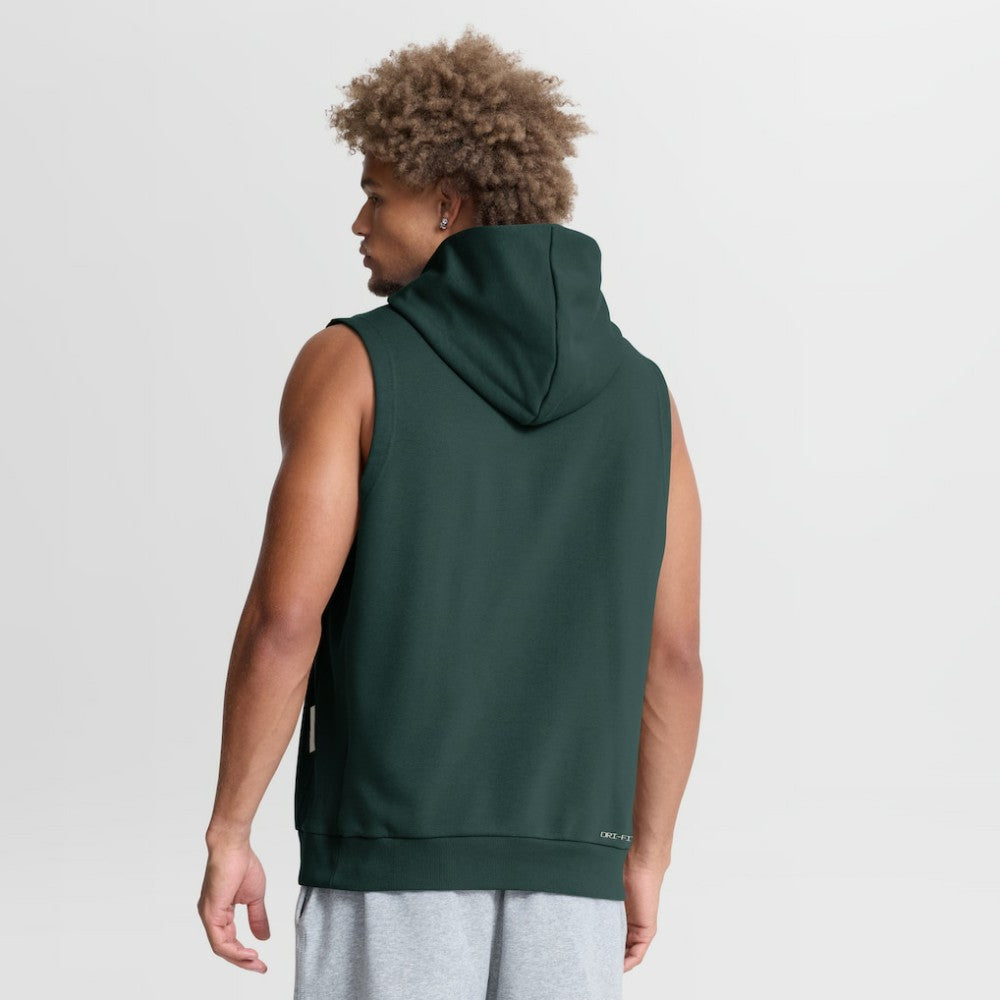 Athletics Authentic Collection Standard Issue Dri-FIT Sleeveless Hoodie Green