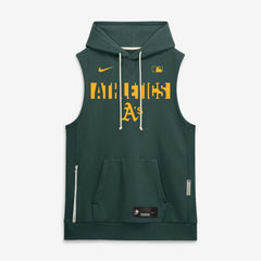 Athletics Authentic Collection Standard Issue Dri-FIT Sleeveless Hoodie Green