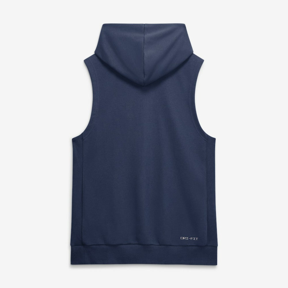 Boston Red Sox Authentic Collection Standard Issue Dri-FIT Sleeveless Hoodie Navy