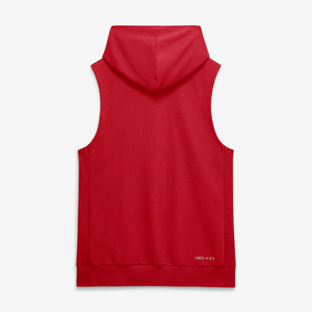 Philadelphia Phillies Authentic Collection Standard Issue Dri-FIT Sleeveless Hoodie Red