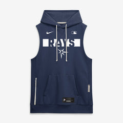 Tampa Bay Rays Authentic Collection Standard Issue Dri-FIT Sleeveless Hoodie Navy