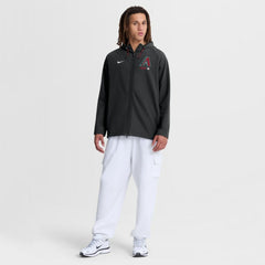 Arizona Diamondbacks Authentic Collection Raglan Therma-FIT Full-Zip Hooded Jacket Black