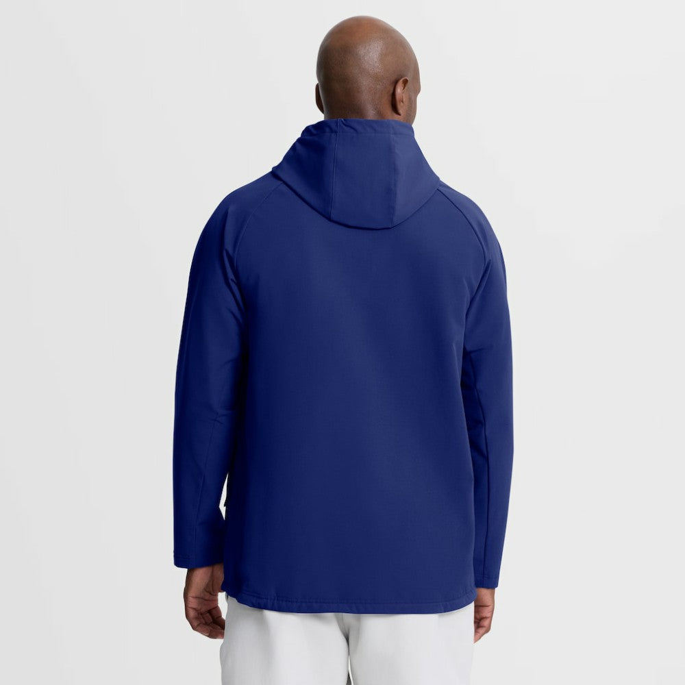 Texas Rangers Authentic Collection Raglan Therma-FIT Full-Zip Hooded Jacket Royal