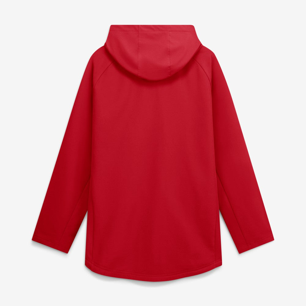 Los Angeles Angels Authentic Collection Raglan Therma-FIT Full-Zip Hooded Jacket Red