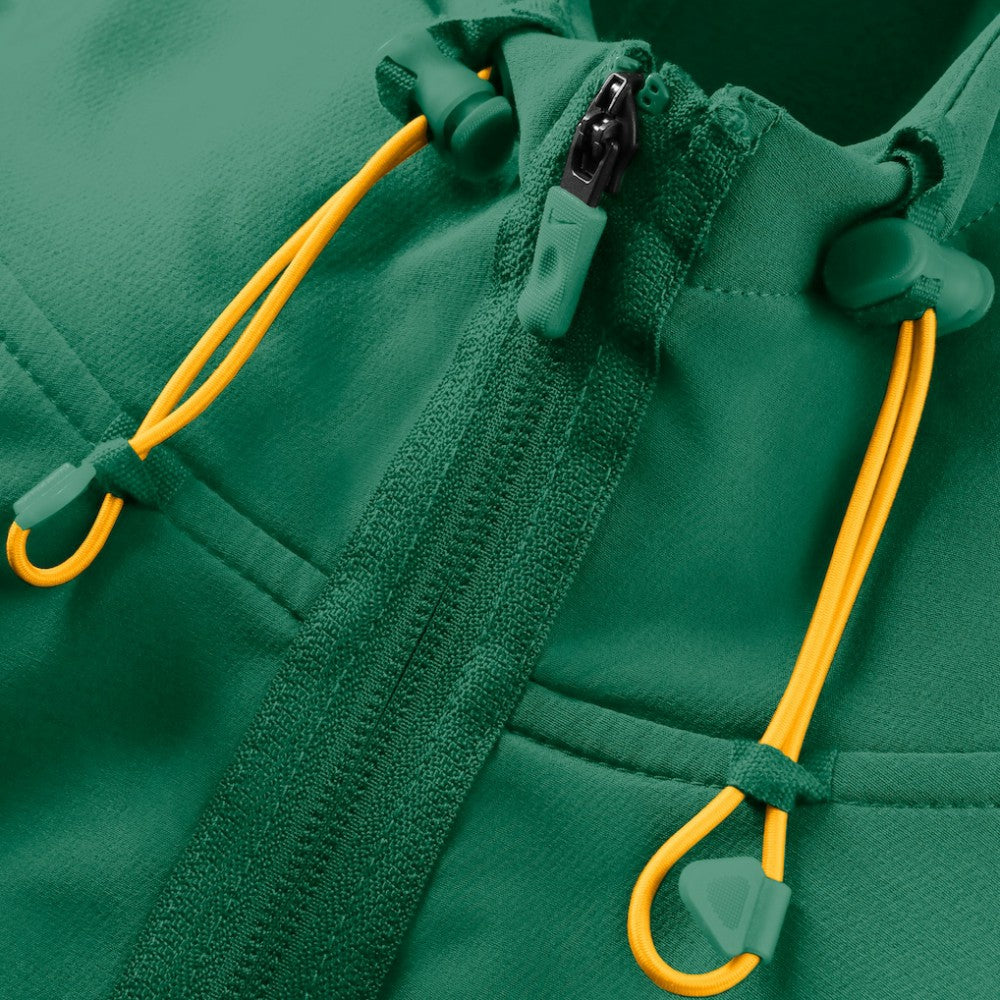 Athletics Authentic Collection Raglan Therma-FIT Full-Zip Hooded Jacket Kelly Green