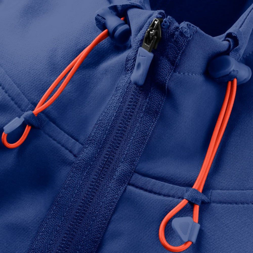 New York Mets Authentic Collection Raglan Therma-FIT Full-Zip Hooded Jacket Royal