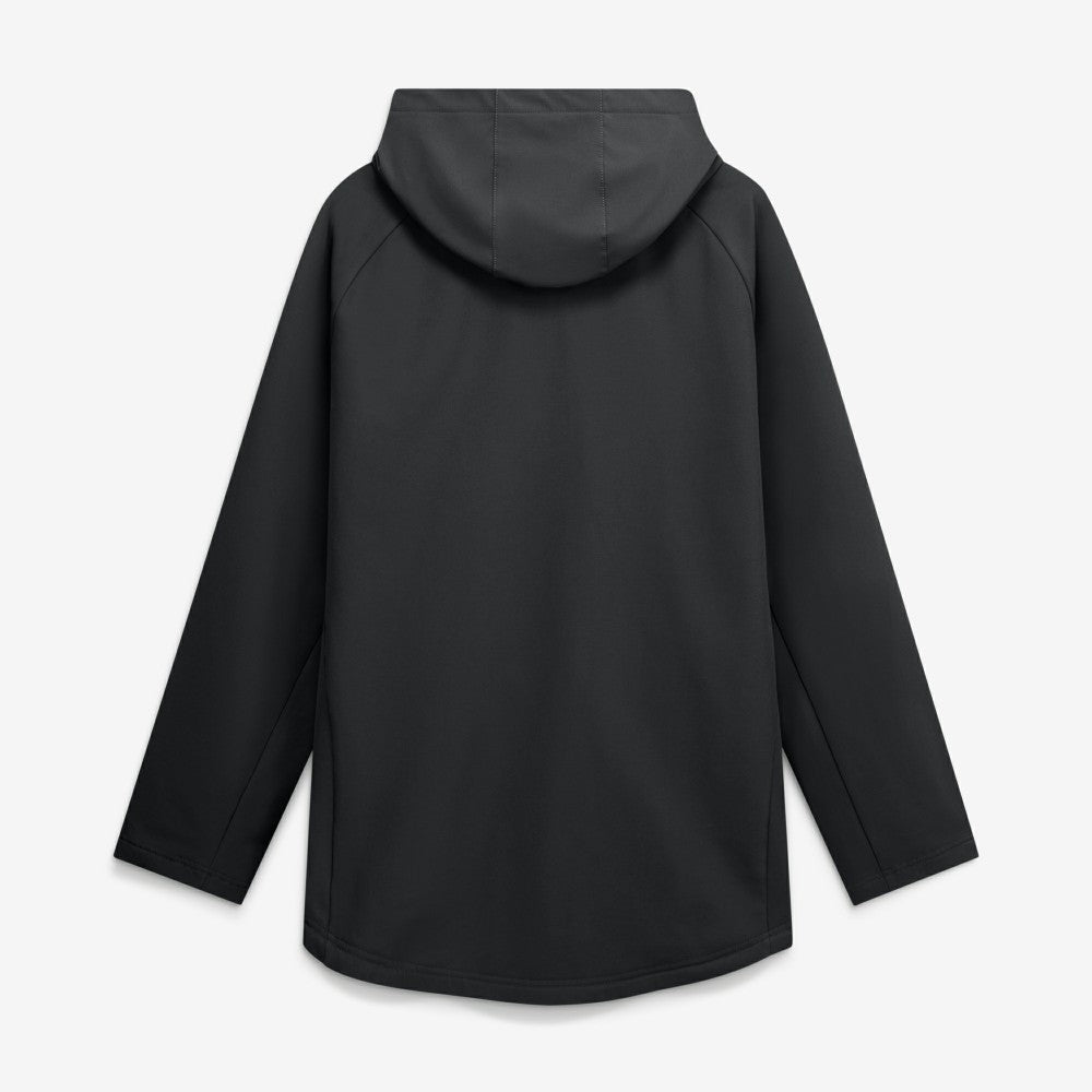 New York Mets Authentic Collection Raglan Therma-FIT Full-Zip Hooded Jacket Black