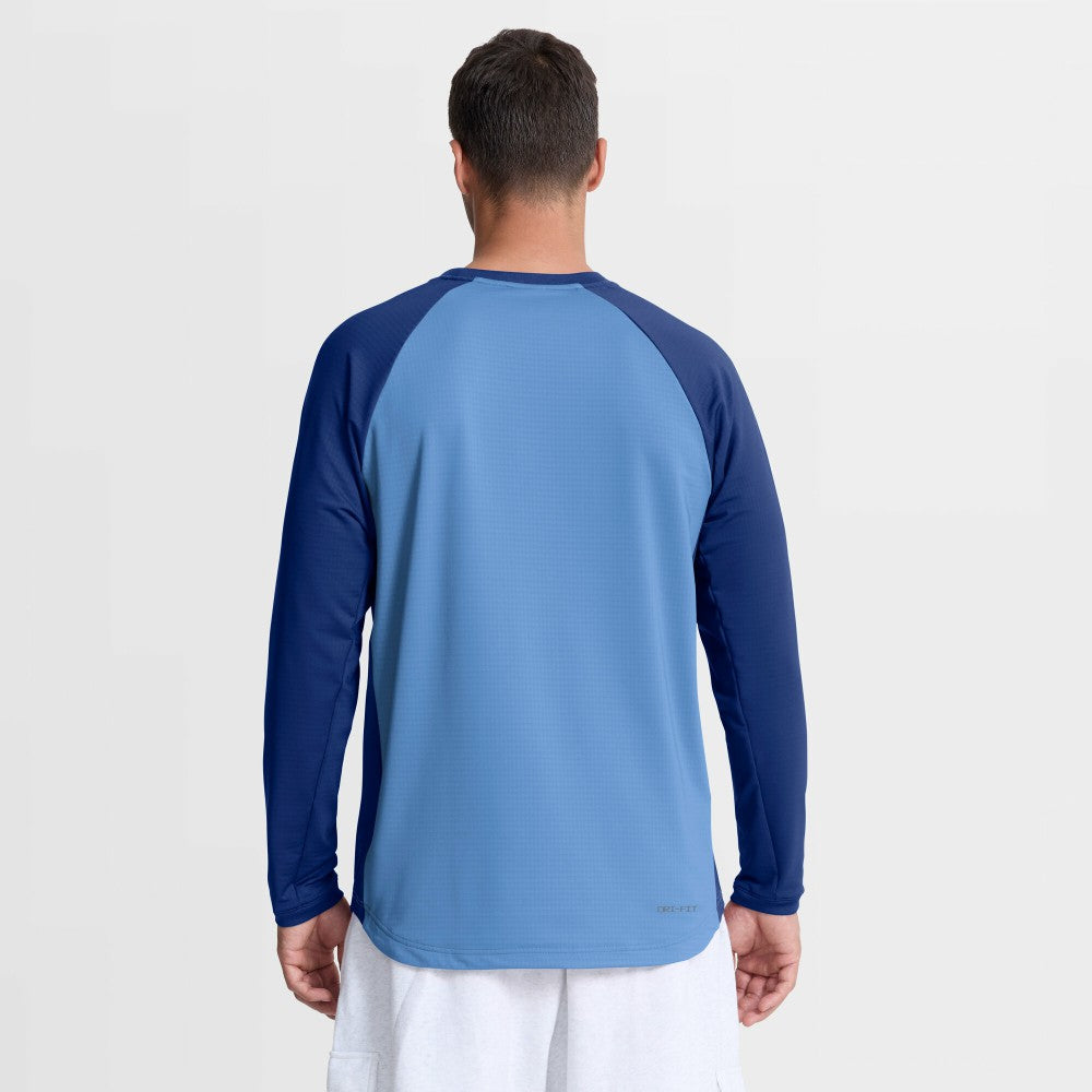 Kansas City Royals Authentic Collection Raglan Dri-FIT Sweatshirt Light Blue