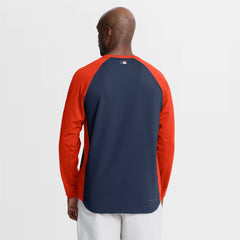 Houston Astros Authentic Collection Raglan Dri-FIT Sweatshirt Navy