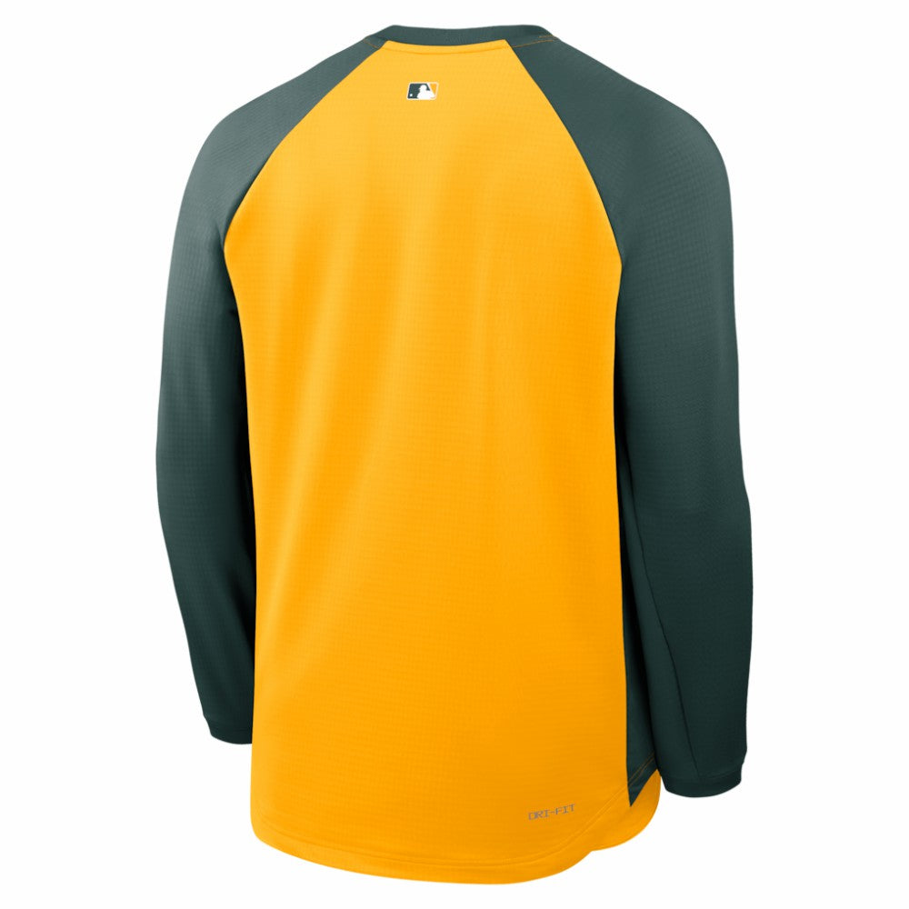 Athletics Authentic Collection Raglan Dri-FIT Sweatshirt Gold