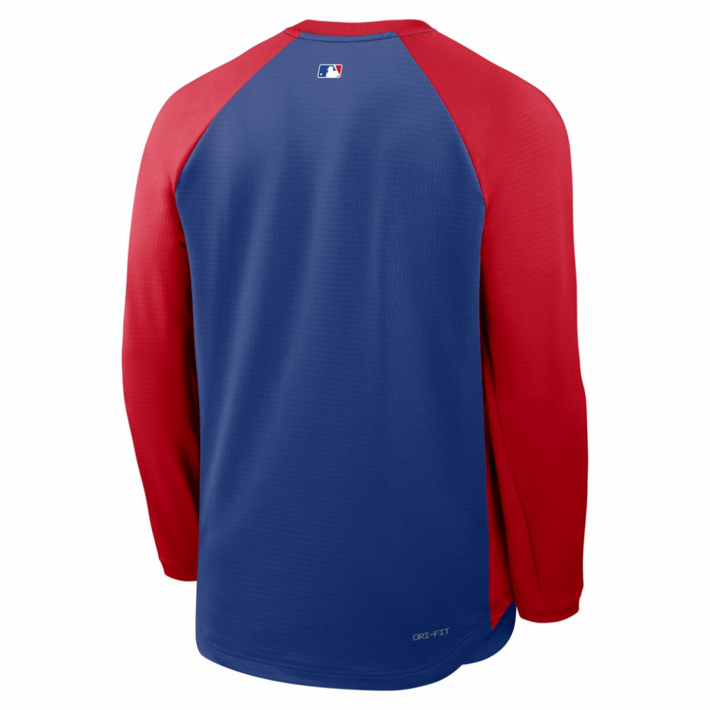 Philadelphia Phillies Authentic Collection Raglan Dri-FIT Sweatshirt Royal