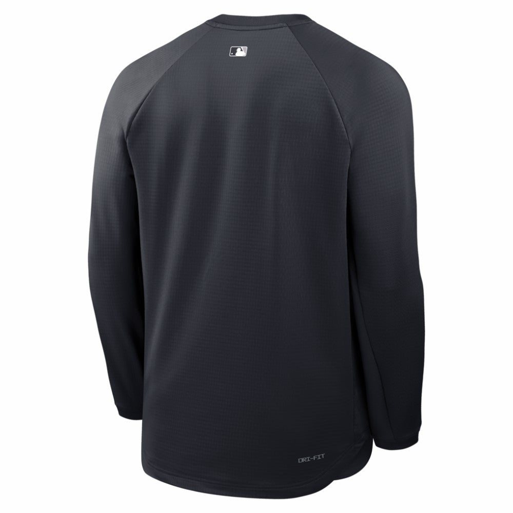 New York Yankees Authentic Collection Raglan Dri-FIT Sweatshirt Navy
