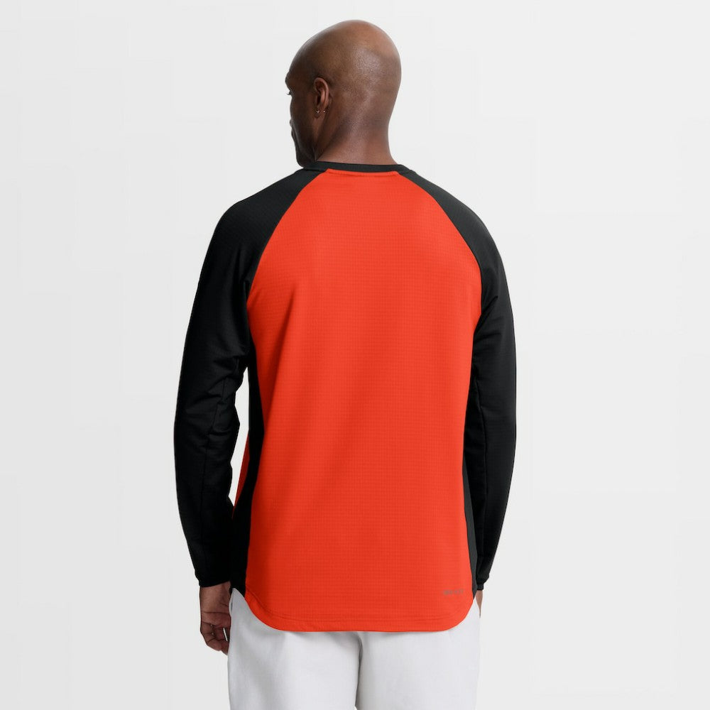 San Francisco Giants Authentic Collection Raglan Dri-FIT Sweatshirt Orange