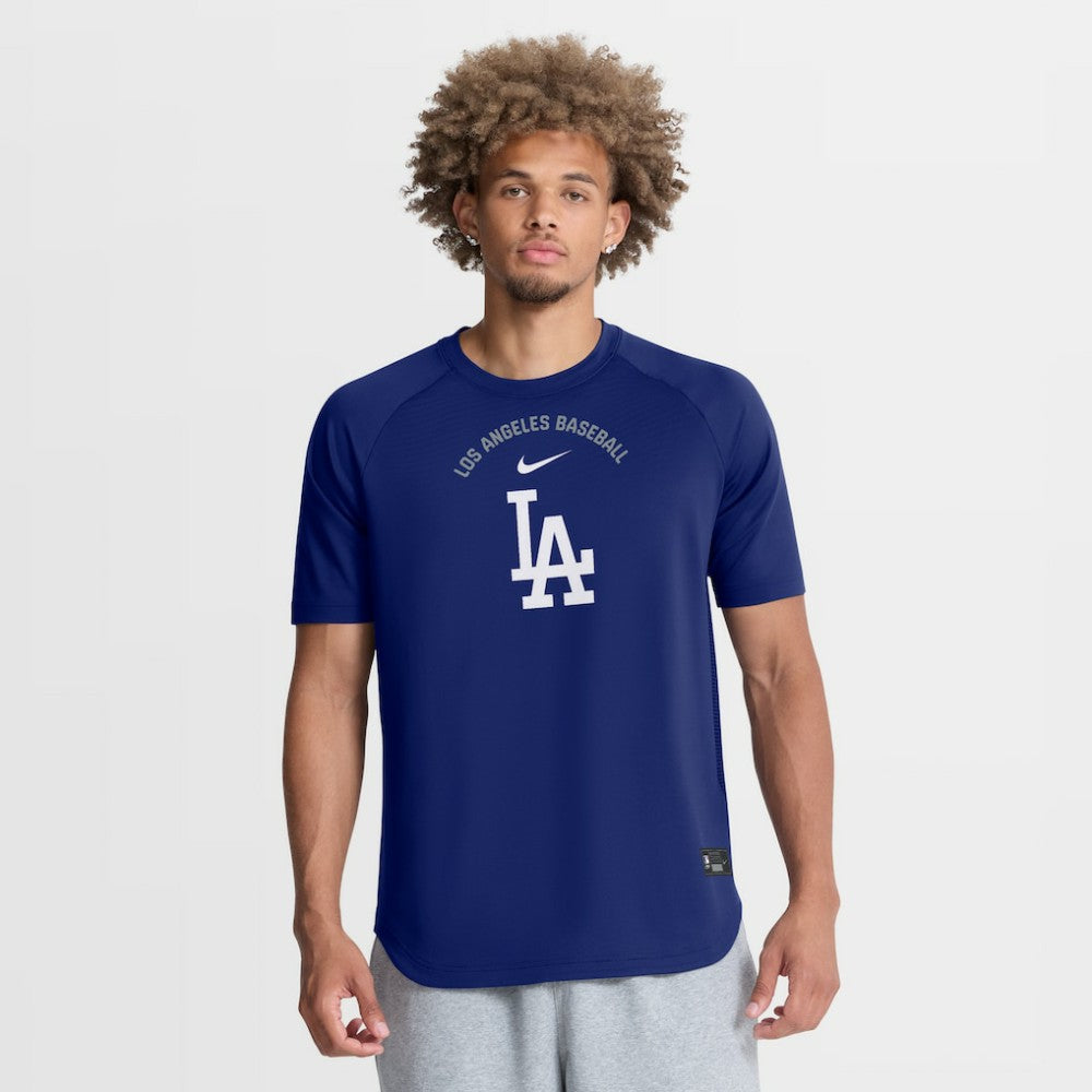 Los Angeles Dodgers Authentic Collection Batting Practice Pre-Game Raglan Dri-FIT Top Royal