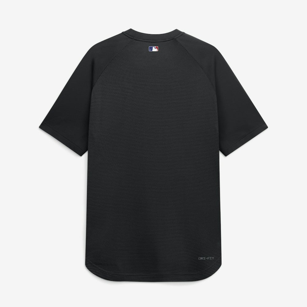 Los Angeles Dodgers Authentic Collection Batting Practice Pre-Game Raglan Dri-FIT Top Black