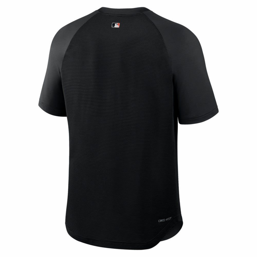 Baltimore Orioles Authentic Collection Batting Practice Pre-Game Raglan Dri-FIT Top Black