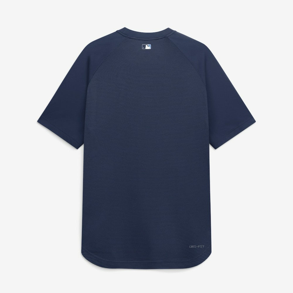 Tampa Bay Rays Authentic Collection Batting Practice Pre-Game Raglan Dri-FIT Top Navy