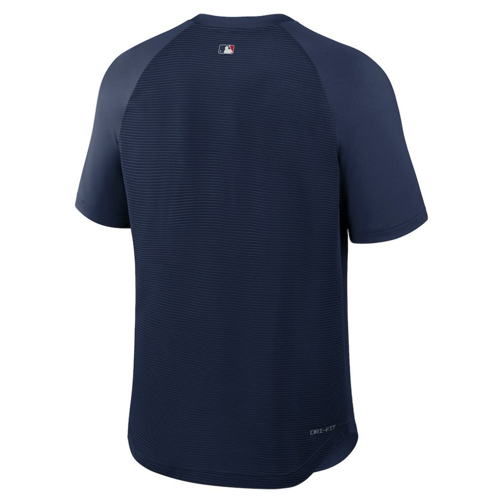 Boston Red Sox Authentic Collection Batting Practice Pre-Game Raglan Dri-FIT Top Navy