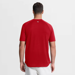 Los Angeles Angels Authentic Collection Batting Practice Pre-Game Raglan Dri-FIT Top Red