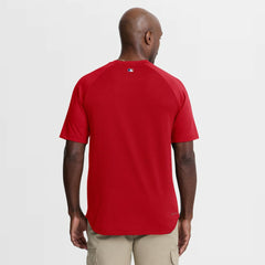 Philadelphia Phillies Authentic Collection Batting Practice Pre-Game Raglan Dri-FIT Top Red