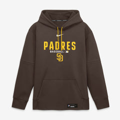 San Diego Padres Authentic Collection Therma-FIT Hoodie Brown
