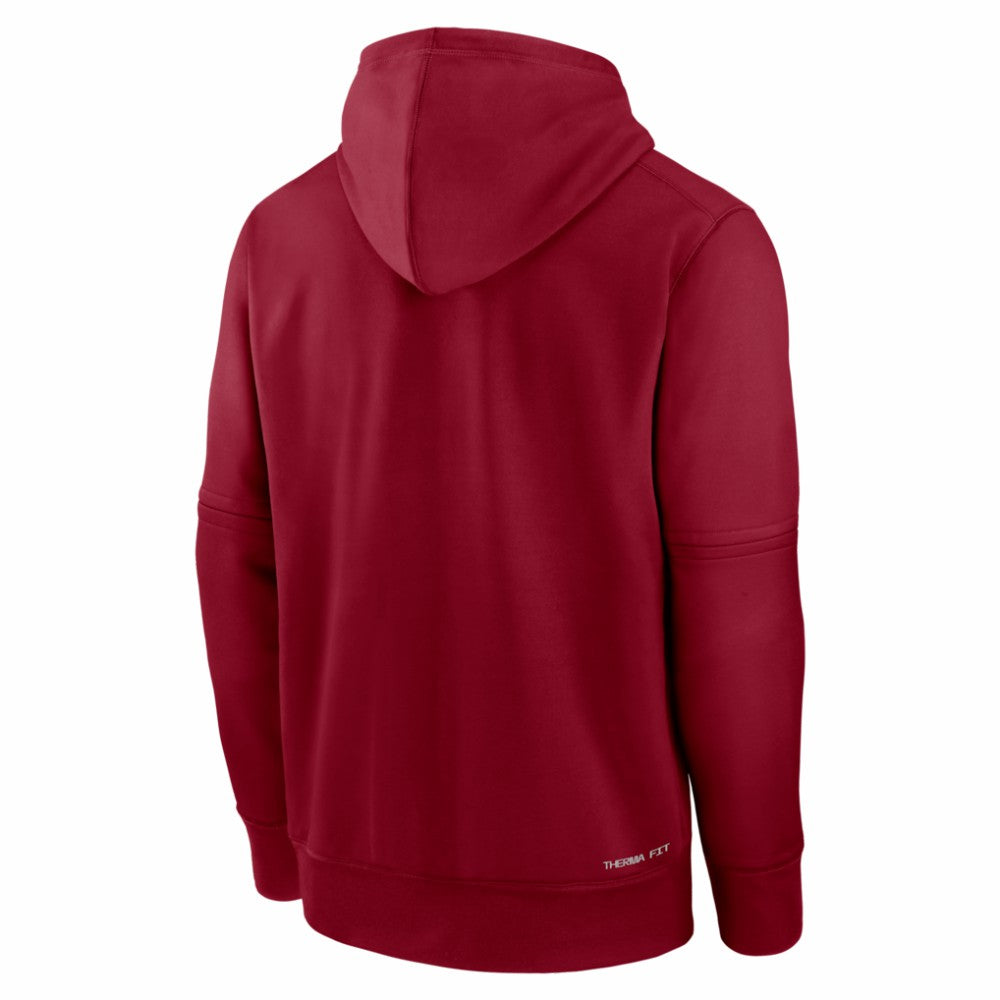 Arizona Diamondbacks Authentic Collection Therma-FIT Hoodie Red