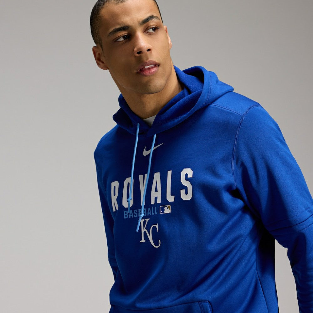 Kansas City Royals Authentic Collection Therma-FIT Hoodie Royal