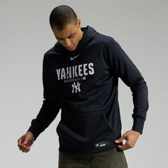 New York Yankees Authentic Collection Therma-FIT Hoodie Navy