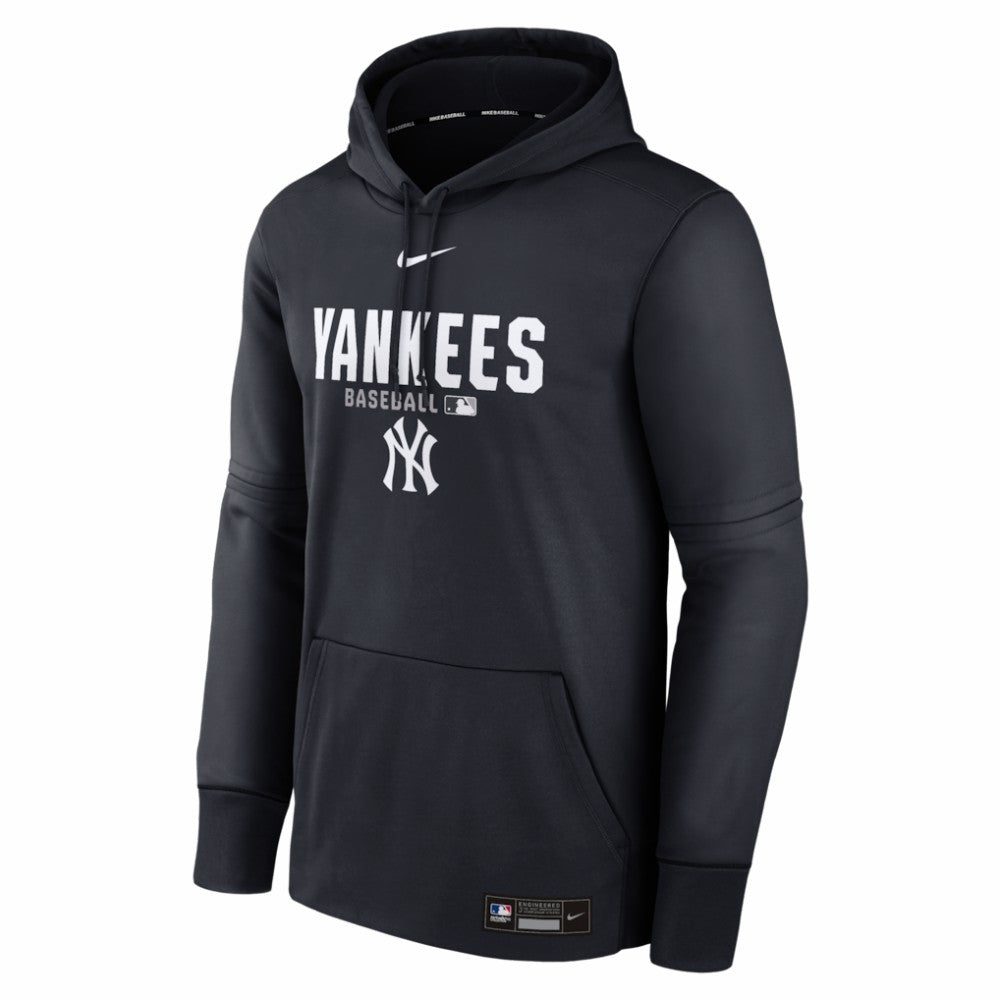 New York Yankees Authentic Collection Therma-FIT Hoodie Navy