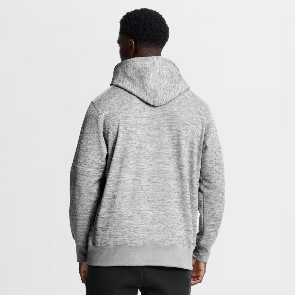 New York Yankees Authentic Collection Therma-FIT Hoodie Heather Charcoal