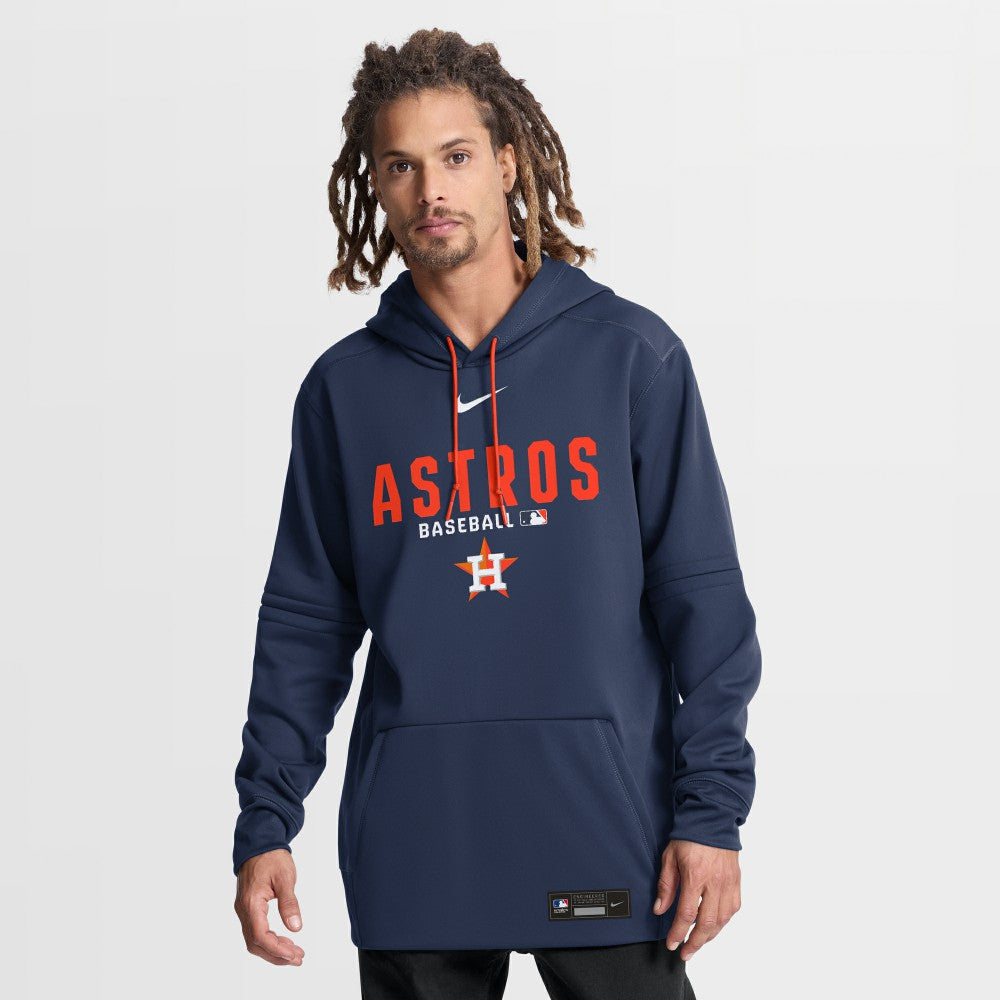 Houston Astros Authentic Collection Therma-FIT Hoodie Navy