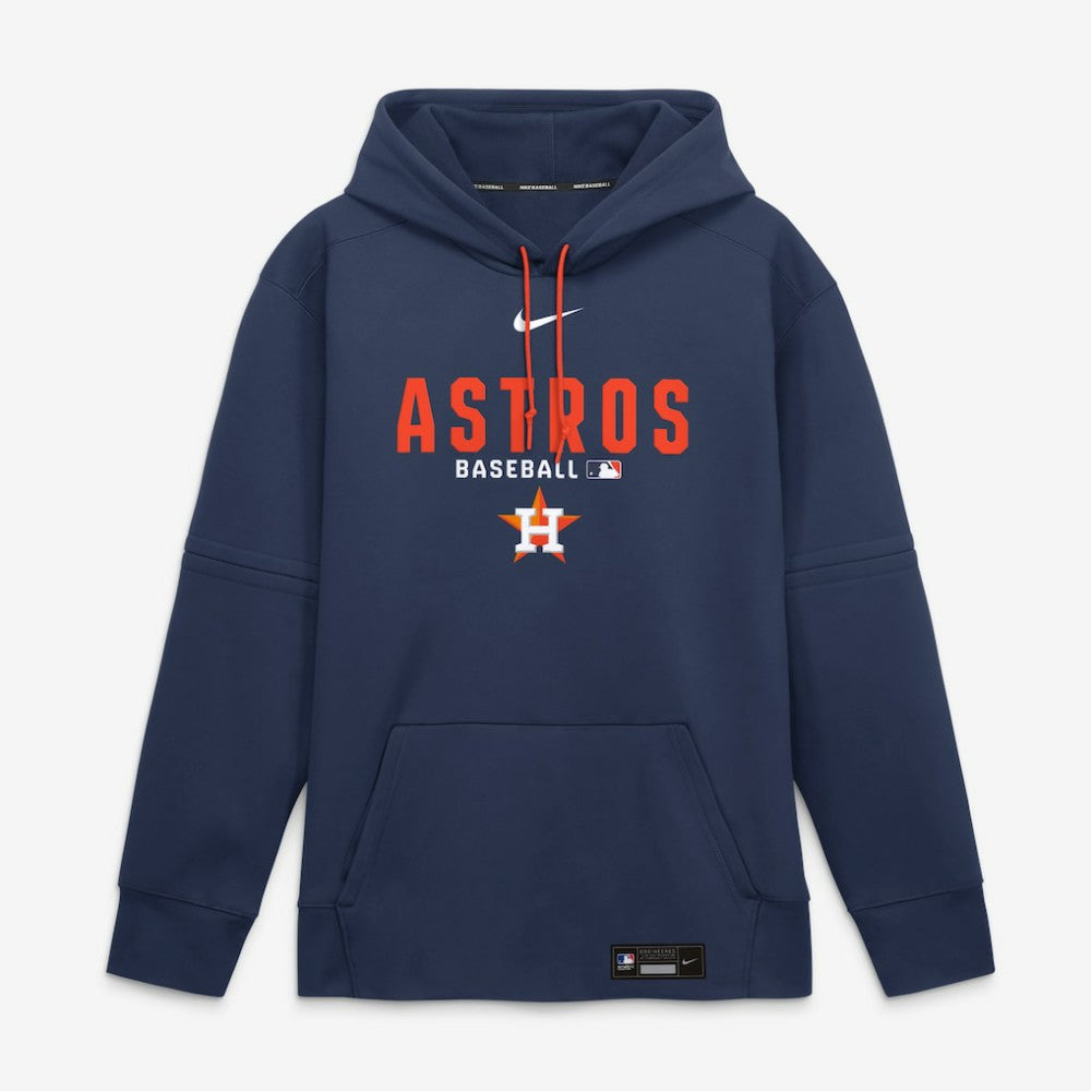 Houston Astros Authentic Collection Therma-FIT Hoodie Navy