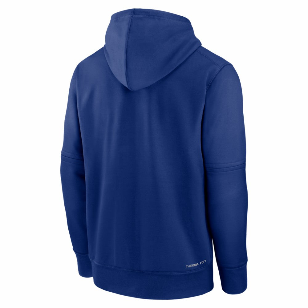 New York Mets Authentic Collection Therma-FIT Hoodie Royal