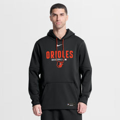 Baltimore Orioles Authentic Collection Therma-FIT Hoodie Black