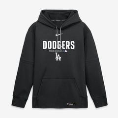 Los Angeles Dodgers Authentic Collection Therma-FIT Hoodie Black