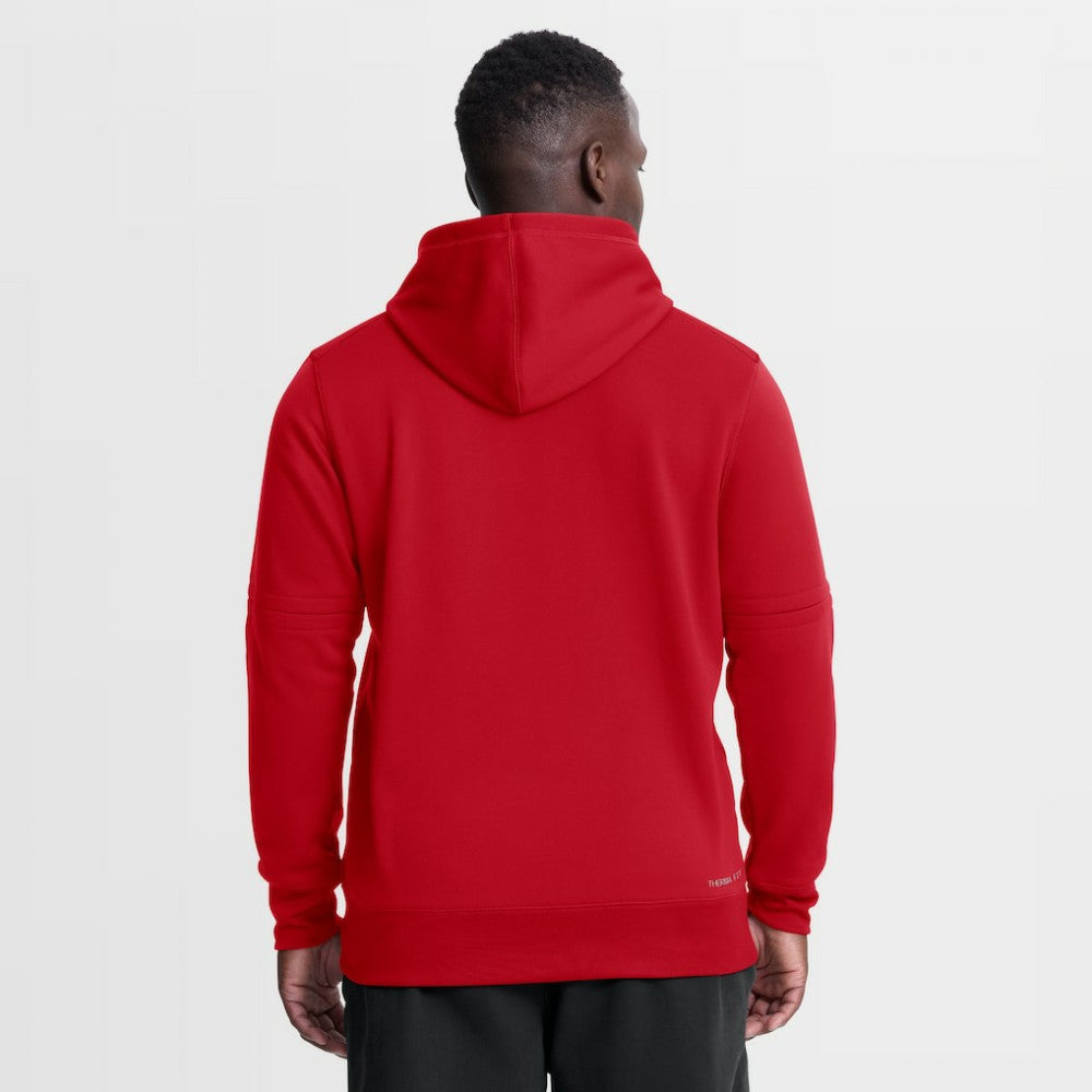 Atlanta Braves Authentic Collection Therma-FIT Hoodie Red
