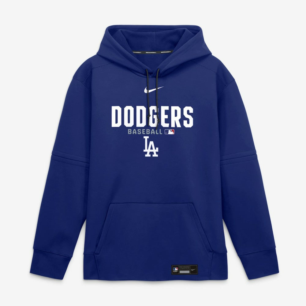Los Angeles Dodgers Authentic Collection Therma-FIT Hoodie Royal