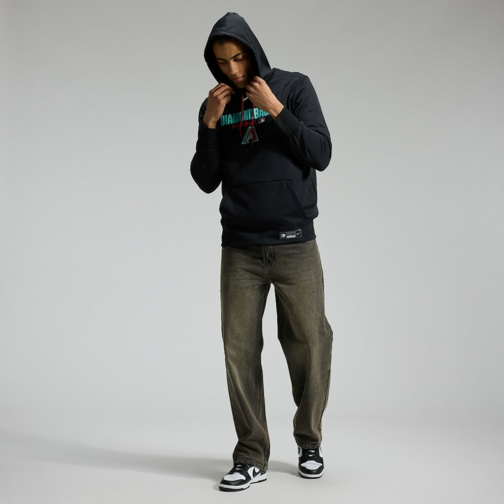 Arizona Diamondbacks Authentic Collection Therma-FIT Hoodie Black