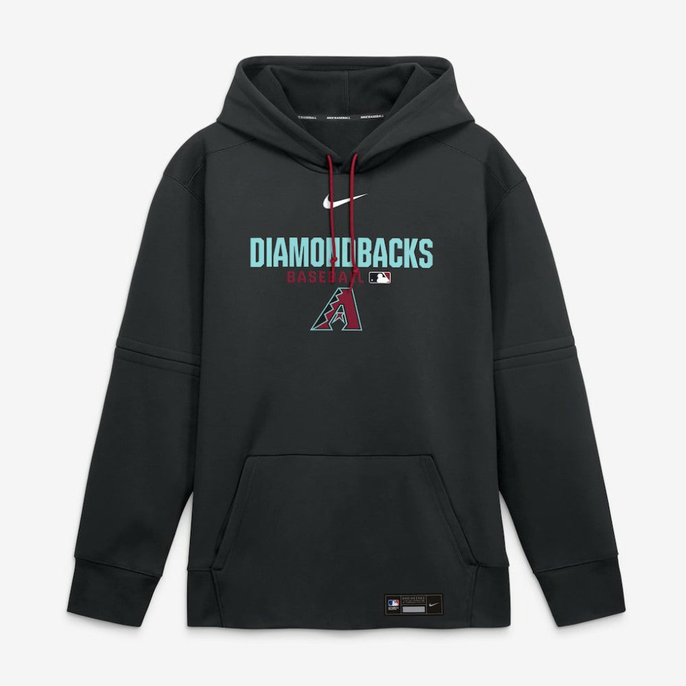 Arizona Diamondbacks Authentic Collection Therma-FIT Hoodie Black