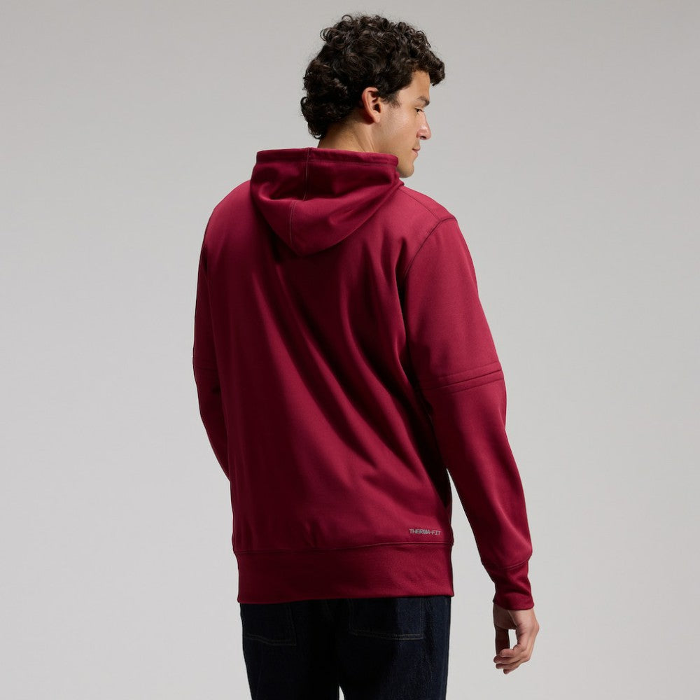 Philadelphia Phillies Authentic Collection Therma-FIT Hoodie Burgundy