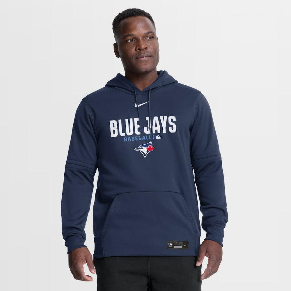 Toronto Blue Jays Authentic Collection Therma-FIT Hoodie Navy