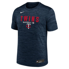 Minnesota Twins Authentic Collection Velocity Dri-FIT T-Shirt Navy