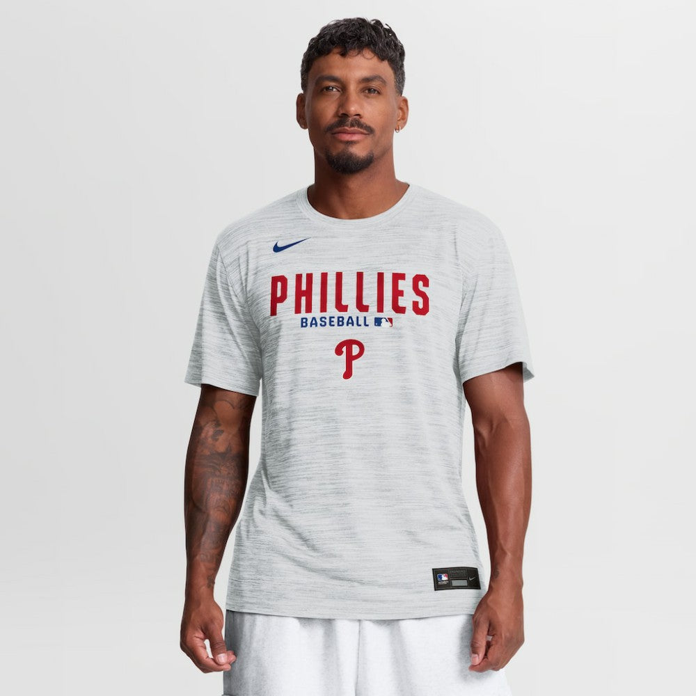 Philadelphia Phillies Authentic Collection Velocity Dri-FIT T-Shirt White