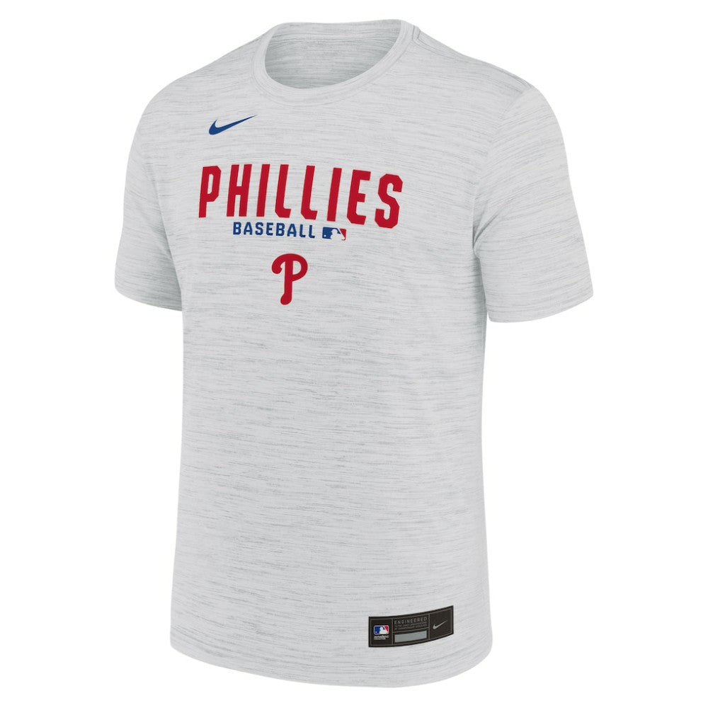 Philadelphia Phillies Authentic Collection Velocity Dri-FIT T-Shirt White